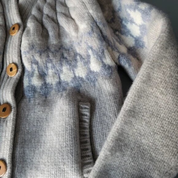 NWOT Kids 100% merino wool BEAN Signature Sweater - Small - Picture 8 of 10